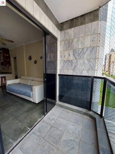 Imagem 4 de 15 de Apartamento À Venda - 2 Dormitórios - Suíte - Sacada - Lazer - Praia Do Tombo - Guarujá/sp - Ap4036 - 34710909