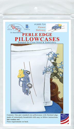 Dempsey Perle Edge Pillwcase Entrega Flor