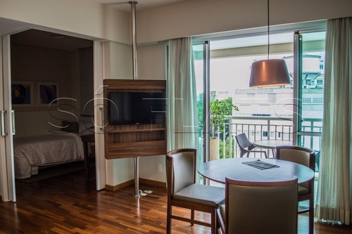 Imagem 7 de 15 de Flat No Paraíso, Fora Do Pool, Próximo Ao Shopping Paulista - Sf27238