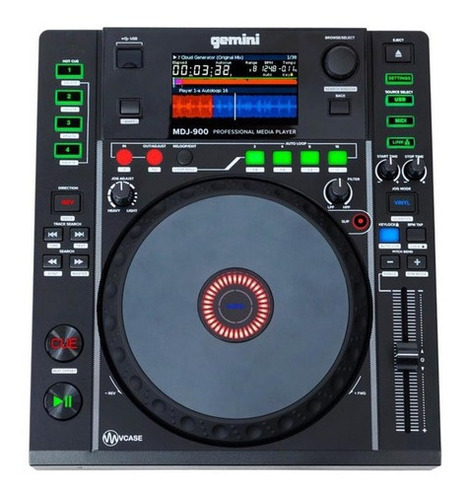 Reproductor de CD Cdj Profissional Gemini Mdj-900