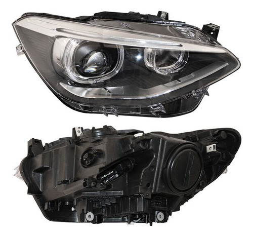 Faro Bmw Serie 1 2012 2013 2014 P/xenon C/motor Der Calidad