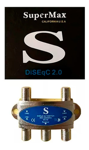 Diseqc Switch Para Mezclar Antena Satelital 4 En 1