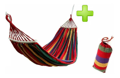 Imagen 1 de 4 de Hamaca Paraguaya Grande 200 X 150 Grande Reforzada