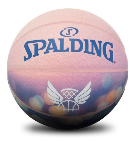 Balón Basketball Spalding Trend Nightfall #7 Rosado // Bamo