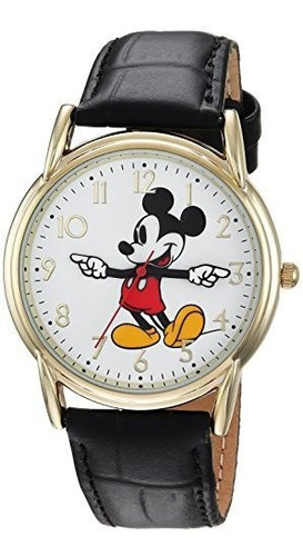 Reloj Casual De Cuarzo De Metal Mickey Mouse De Disney Par