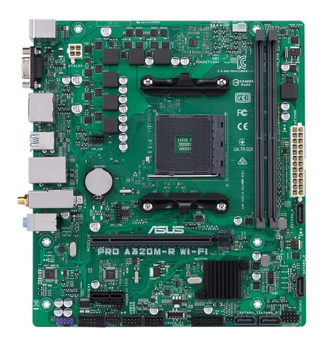 Motherboard Asus A320m-r Pro Wifi Bluetooth 5.0 Ryzen Am4 !!