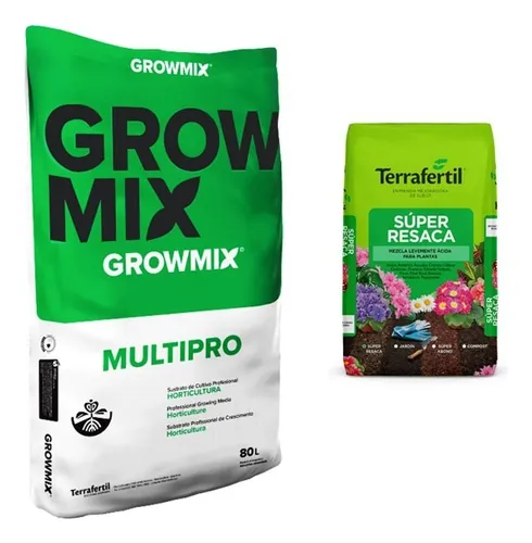 Sustrato Growmix Multipro 80l + Super Resaca 5lt Valhalla
