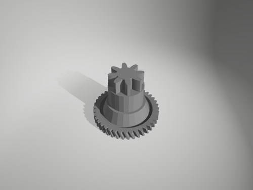 Archivo Stl Engranaje Cortadora De Fiambre Impresion 3d