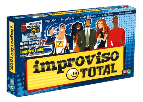 Jogo Improviso Total - Nig Brinquedos