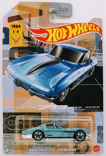 Miniatura Corvette Edição Especial Hot Wheels Mattel