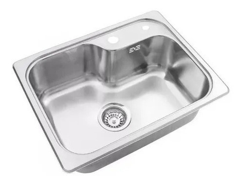 Imagen 1 de 10 de Pileta Cocina 55x41.5x20 Johnson Acero Luxor Mini Si55