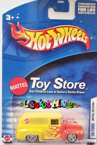 Hot Wheels ´56 Ford Mattel Toy Store Lacrado
