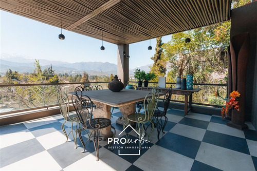 Casa En Venta, 2 Suite En Golf Lomas De La Dehesa, Barnechea
