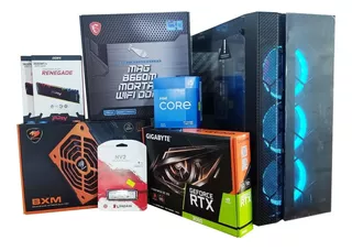 Pc Gamer Intel Core I5 12400f Rtx 3060 32gb Ram 1tb Ssd Msi