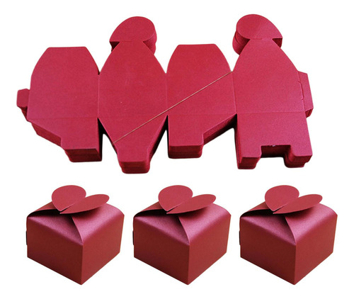 50x Cajas De Dulces Cajas De Regalos Del Día De San Valentín