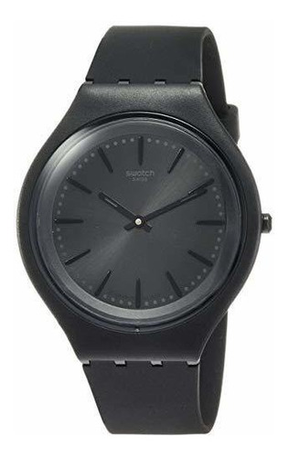 Reloj De Moda Swatch Skinclass Svub103 Black Silicone Swiss