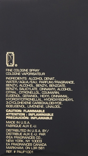 Ps Por Paul Sebastian Para Los Hombres. Fine Cologne Spray 4