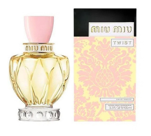 Perfume para mujer Miu Miu Twist Edt 100 ml, volumen unitario 100 ml