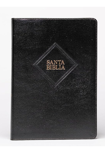 Biblia Rvr1960 Letra Supergigante, Piel Fabricada Negro, De Reina Valera 1960. Editorial B&h Español, Tapa Blanda En Español, 2023