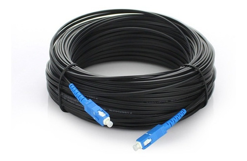 Cable Fibra Optica Exterior Single Sc-sc 100mts Certificado