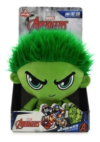 Peluche En Caja Avengers Con Luz Original Shp Tunishop