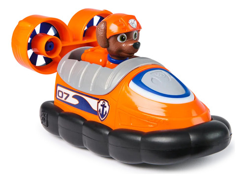 Paw Patrol Vehículo 16 Cm Con Figura - Spin Master Color Zuma