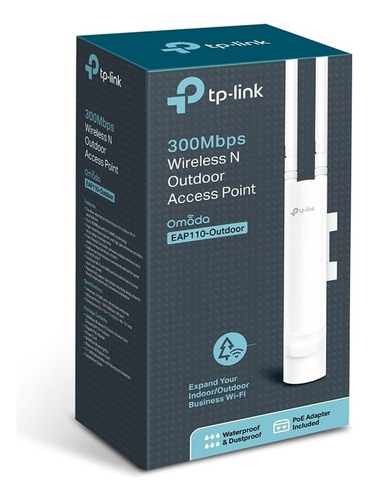 Access Point Tp-link Eap110-outdoor Poe Antena Omnidireccion