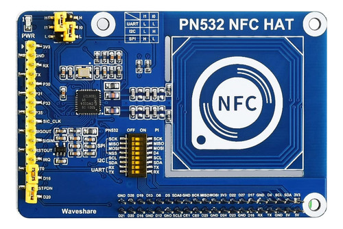 Waveshare Pn532 Nfc Hat Compatible Con Raspberry Pi Con Int.