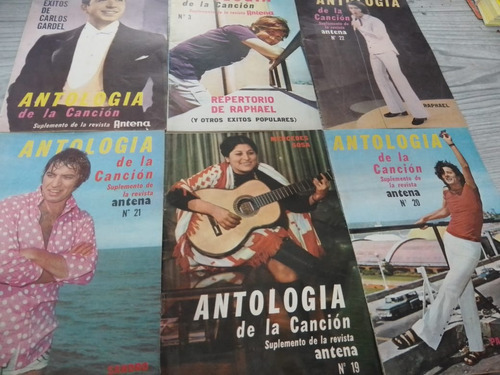 Lote 21 Revistas Suplemento Antologia De La Cancion 
