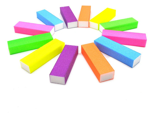 Pack Limas Block Buffer Neón 10 Und
