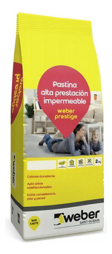 Pastina Color Prestige Weber Ceniza 2kg