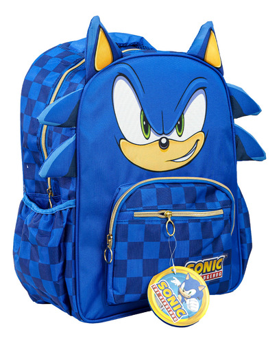 Mochila Ruz Escolar Primaria Sonic 174792 Color Azul Acero