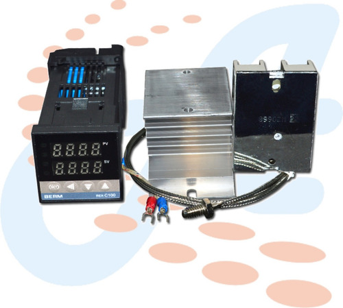 Controlador De Temperatura Rex-c100 Pirometro Pid Termostat