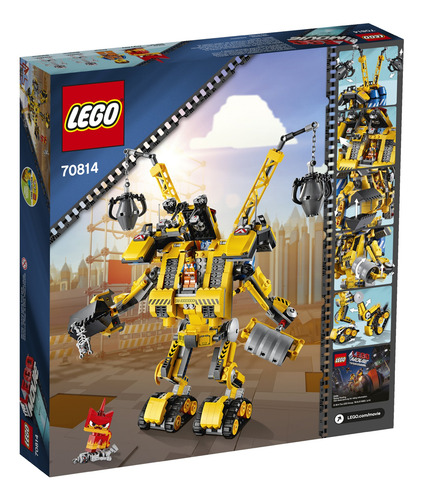 Set De Construcción Lego Movie 70814 Emmet's Construct-o-mec