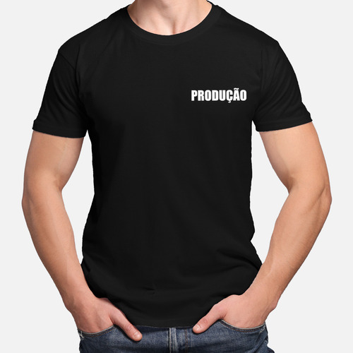 Camiseta Camisa Uniforme Trabalho Produção Para Produtores