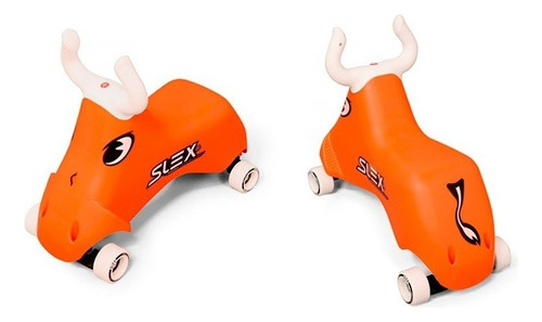 Slex Rodeo Bull Andador Pata Pata 330023 Color Naranja