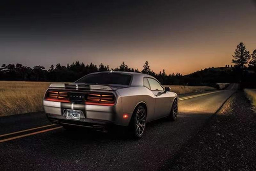 Calcomanía Para Dodge Challenger 2015-2022, Diseño De Pista