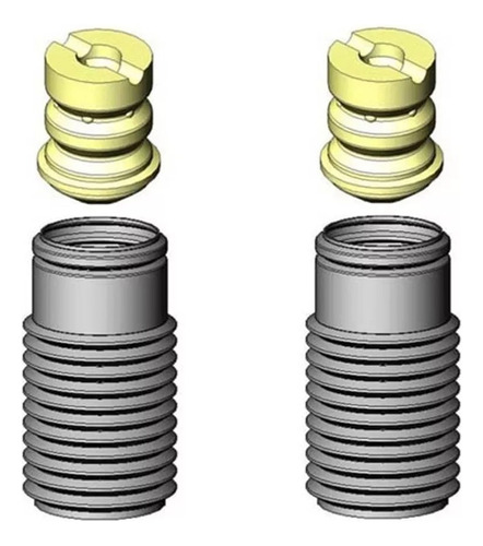 Gomas Rebote Amortiguador Delantera Bmw X5 2004 2005 2006