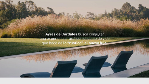 Terrenos En Venta En Ayres De Cardales - Barrio Privado
