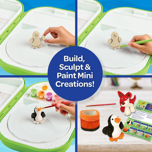 Crayola Clay Sculpting Station, Arcilla Para Niños, Material