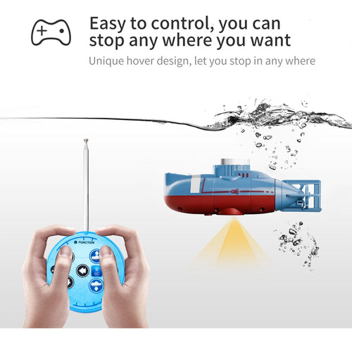 Mini Rc, Modelo De Juguete, Control Remoto, Juguete De Azul