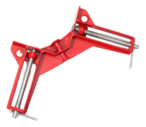 Grampo Sargento Angular 90°g Cantoneira Marcenaria Elite Vermelho Snel Ferramentas