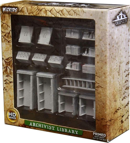 Wizkids Deep Cuts Minis Sin Pintar: Biblioteca Archivis...