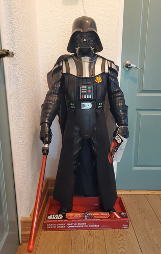 Figura Darth Vader Gigante 122 Cm Star Wars Disney (Usado)