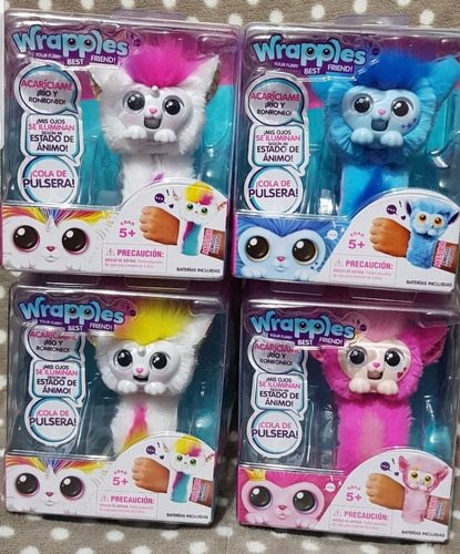 Pulsera Interactiva 50 Sonidos Little Live Pets Wrapples