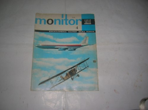 Monitor Enciclopedia Salvat Para Todos Nº4 Avion Aeronautica