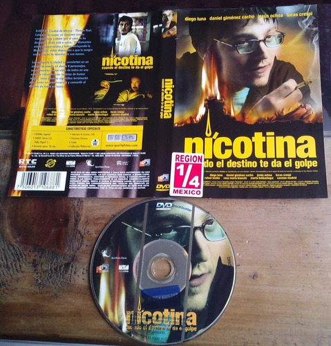 Nicotina Pelicula En Dvd Descontinuada 1999