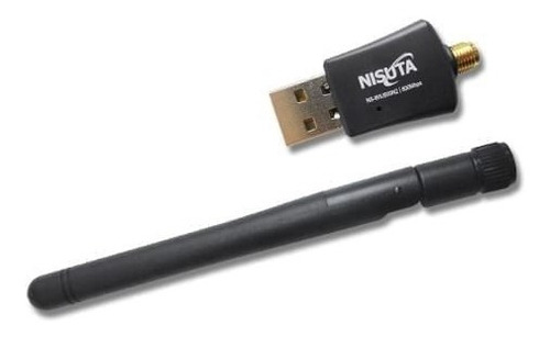 Antena Wifi Usb Nisuta Wiu600n2 Doble Banda Adaptador Placa