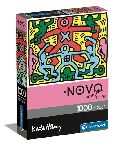 Rompecabezas Keith Haring Pop Art 1000 Pz Clementoni Italia