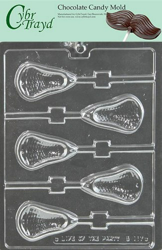 Molde Para Dulces De Lacrosse Con Instrucciones Exclusivas.